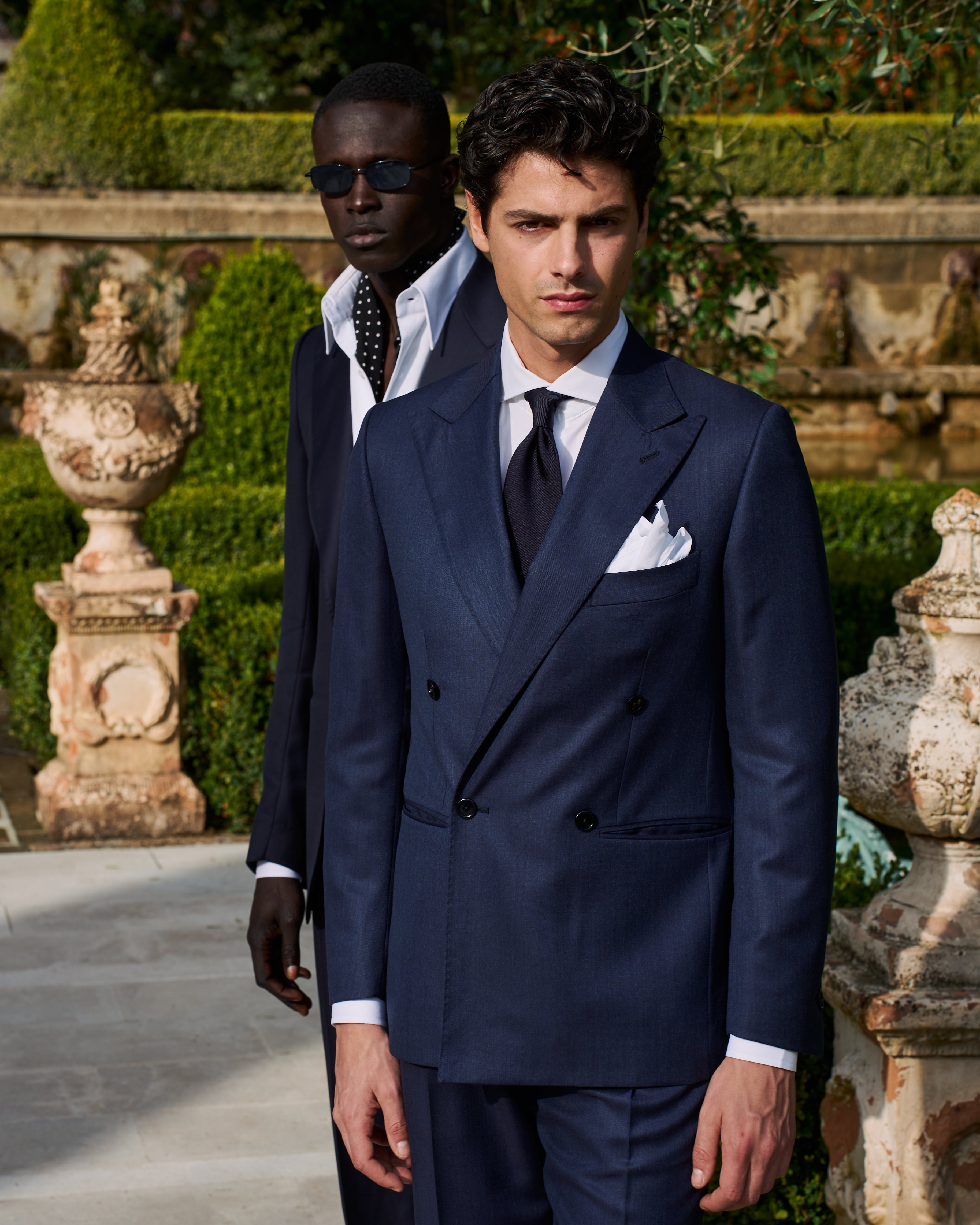 ABITO LONDON BLU NAVY TROFEO DI ERMENEGILDO ZEGNA