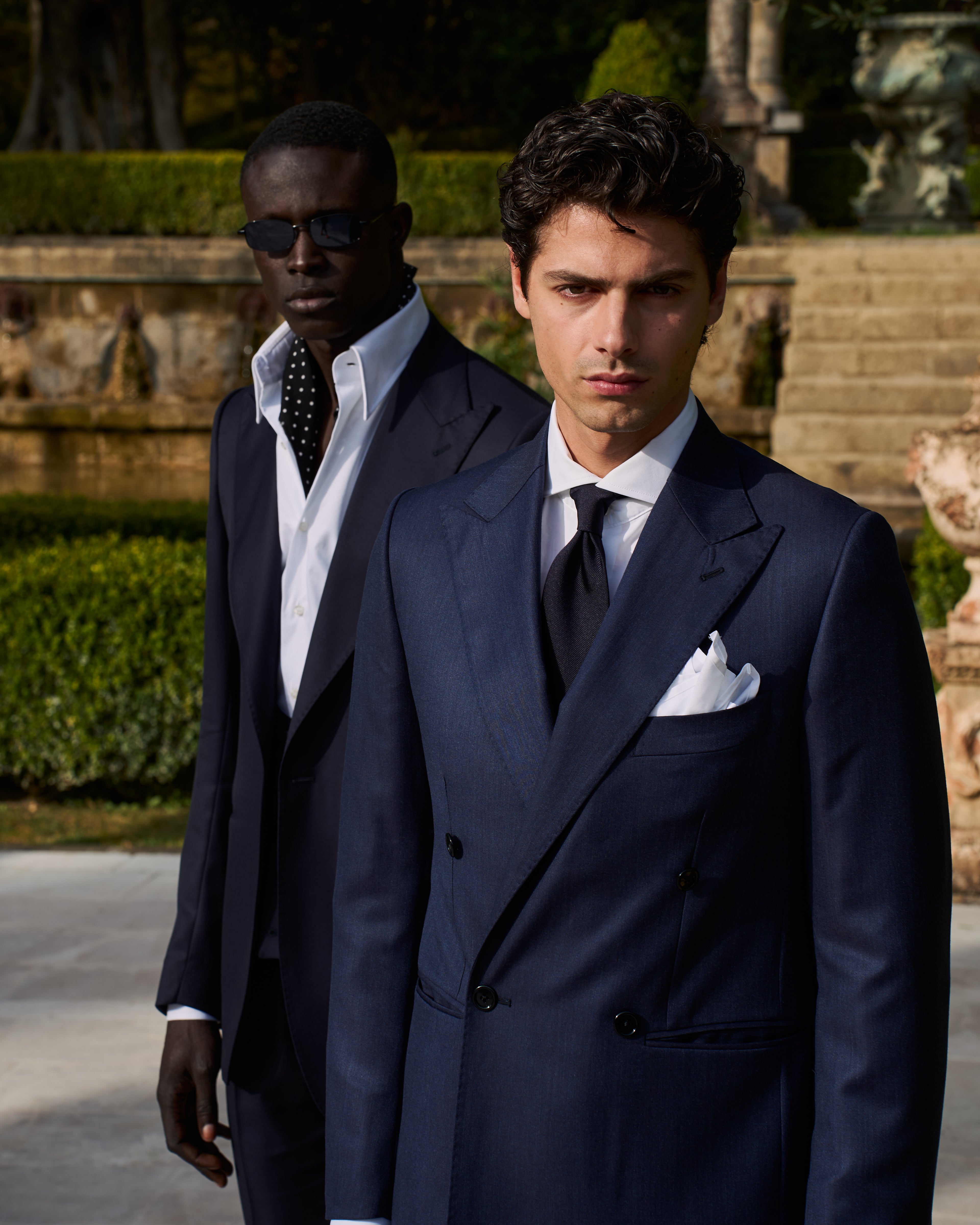 ABITO LONDON BLU NAVY TROFEO DI ERMENEGILDO ZEGNA