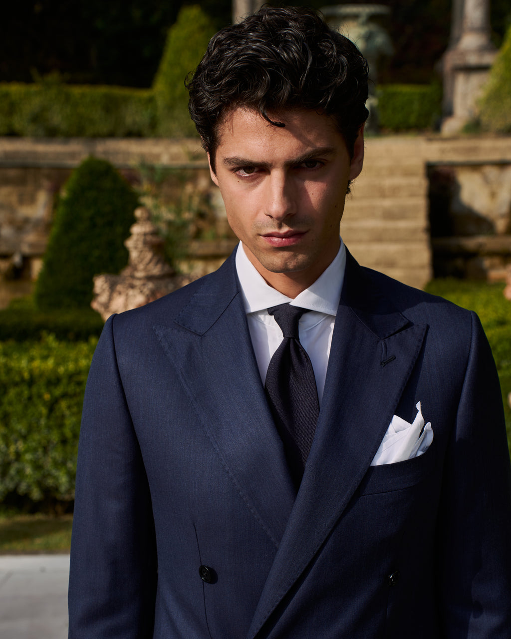 ABITO LONDON BLU NAVY TROFEO DI ERMENEGILDO ZEGNA