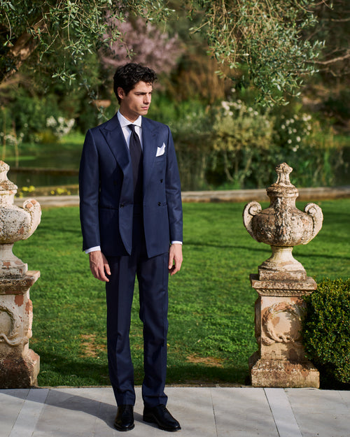 ABITO LONDON BLU NAVY TROFEO DI ERMENEGILDO ZEGNA