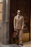 Abito “Seoul” beige spigato