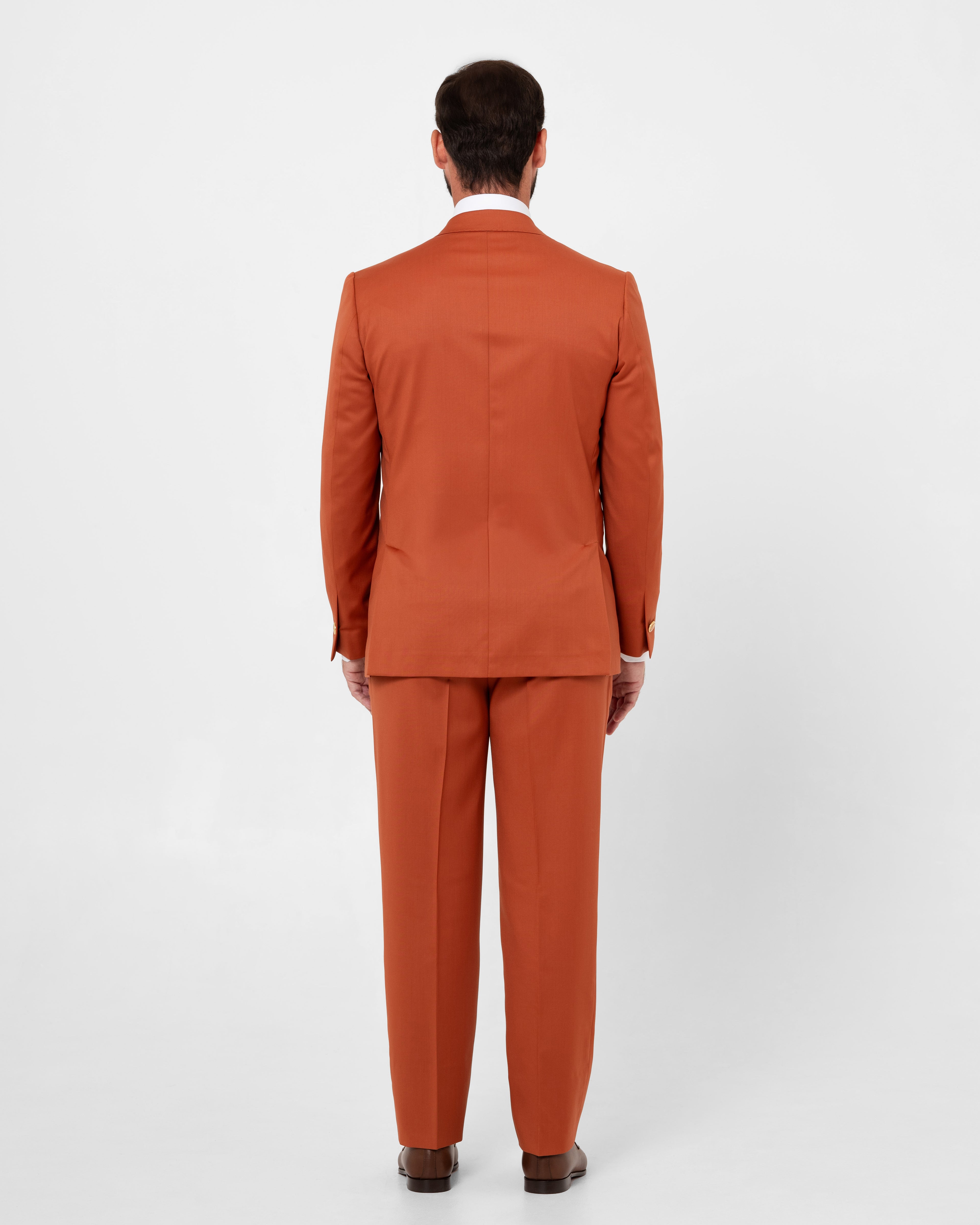 ABITO NAPOLI CON MONOPETTO 1 BOTTONE CARAMEL