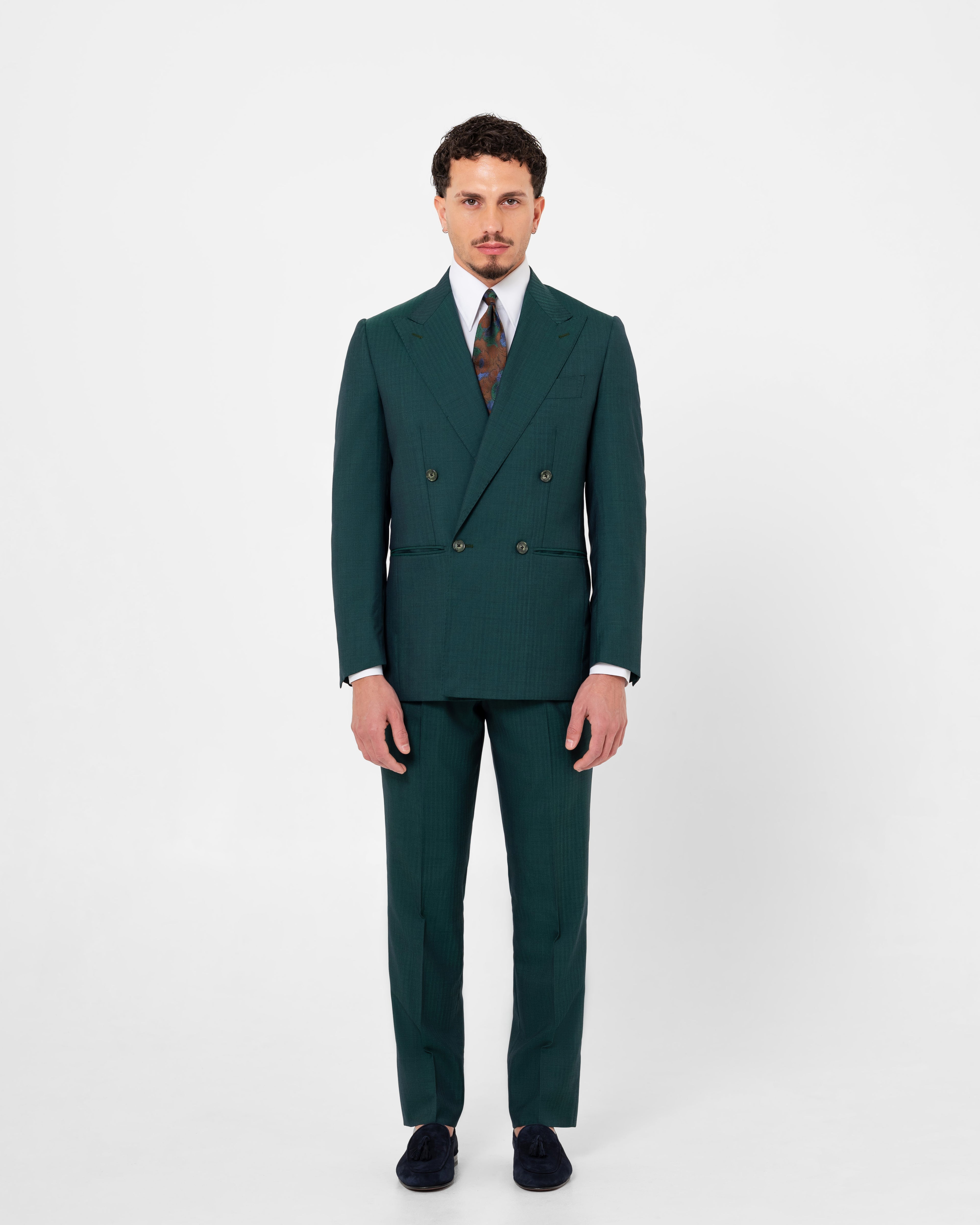 ABITO LONDON VERDE BOSCO