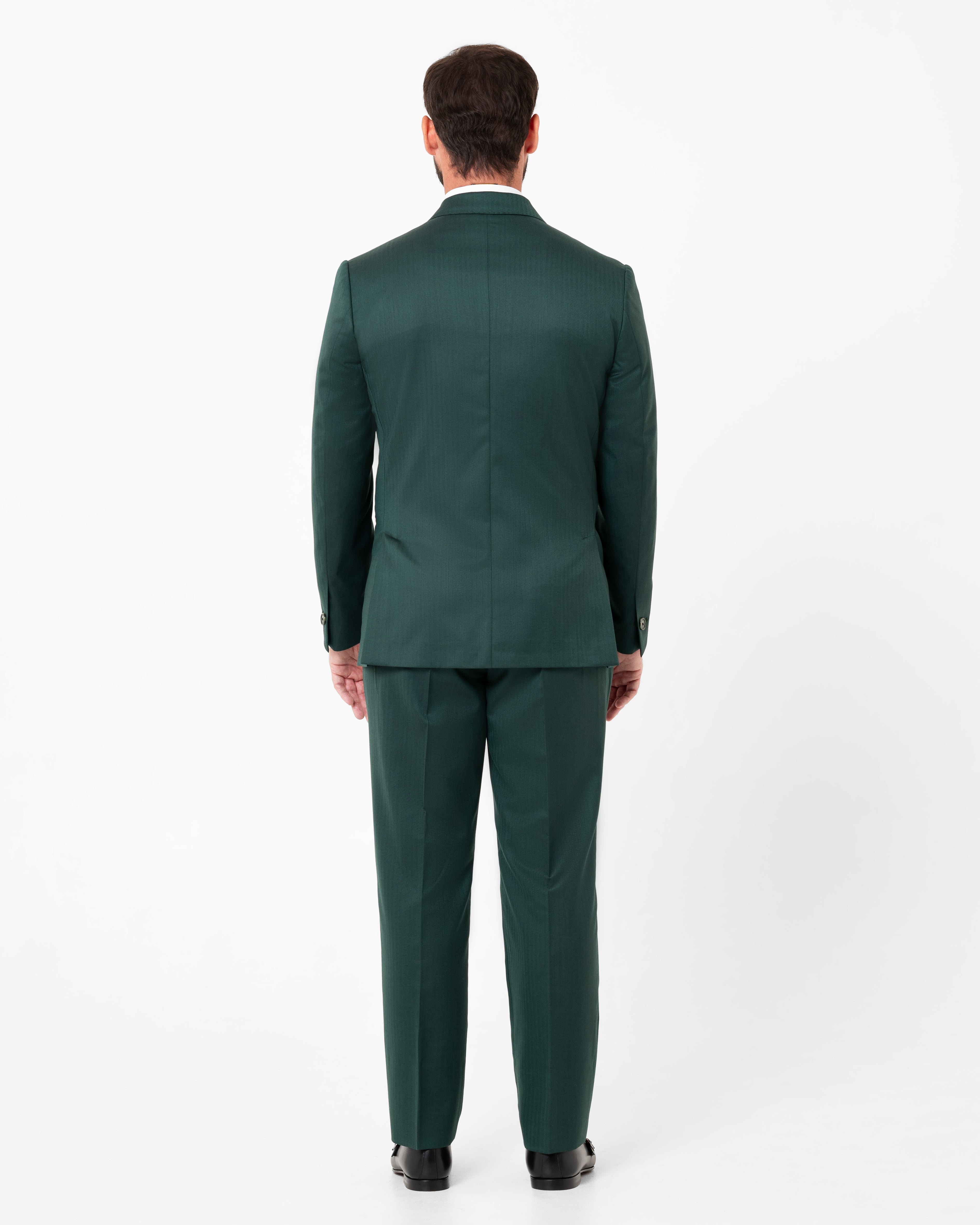 ABITO LONDON VERDE BOSCO SPIGATO