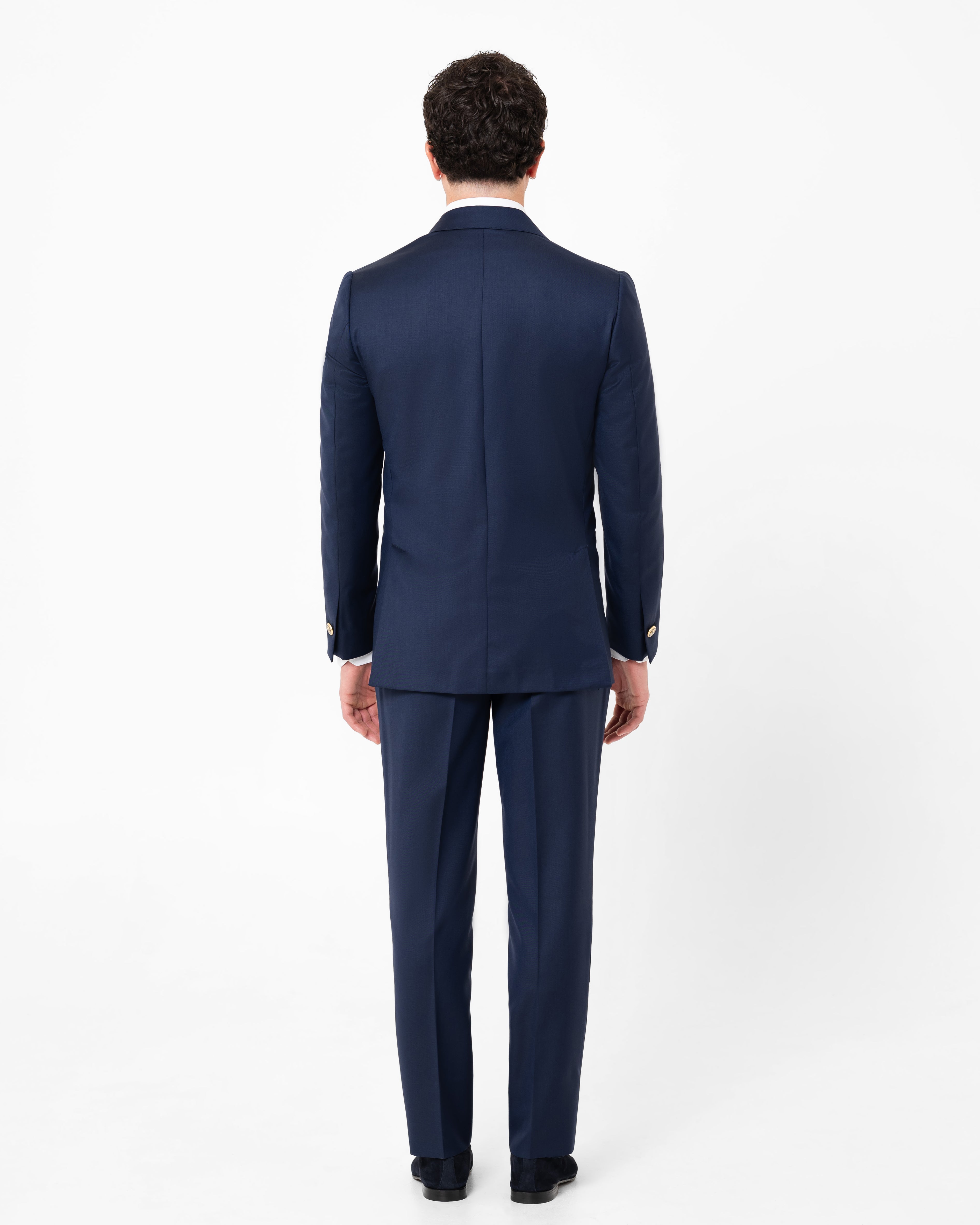 ABITO NAPOLI CON MONOPETTO 1 BOTTONE BLU OCEAN