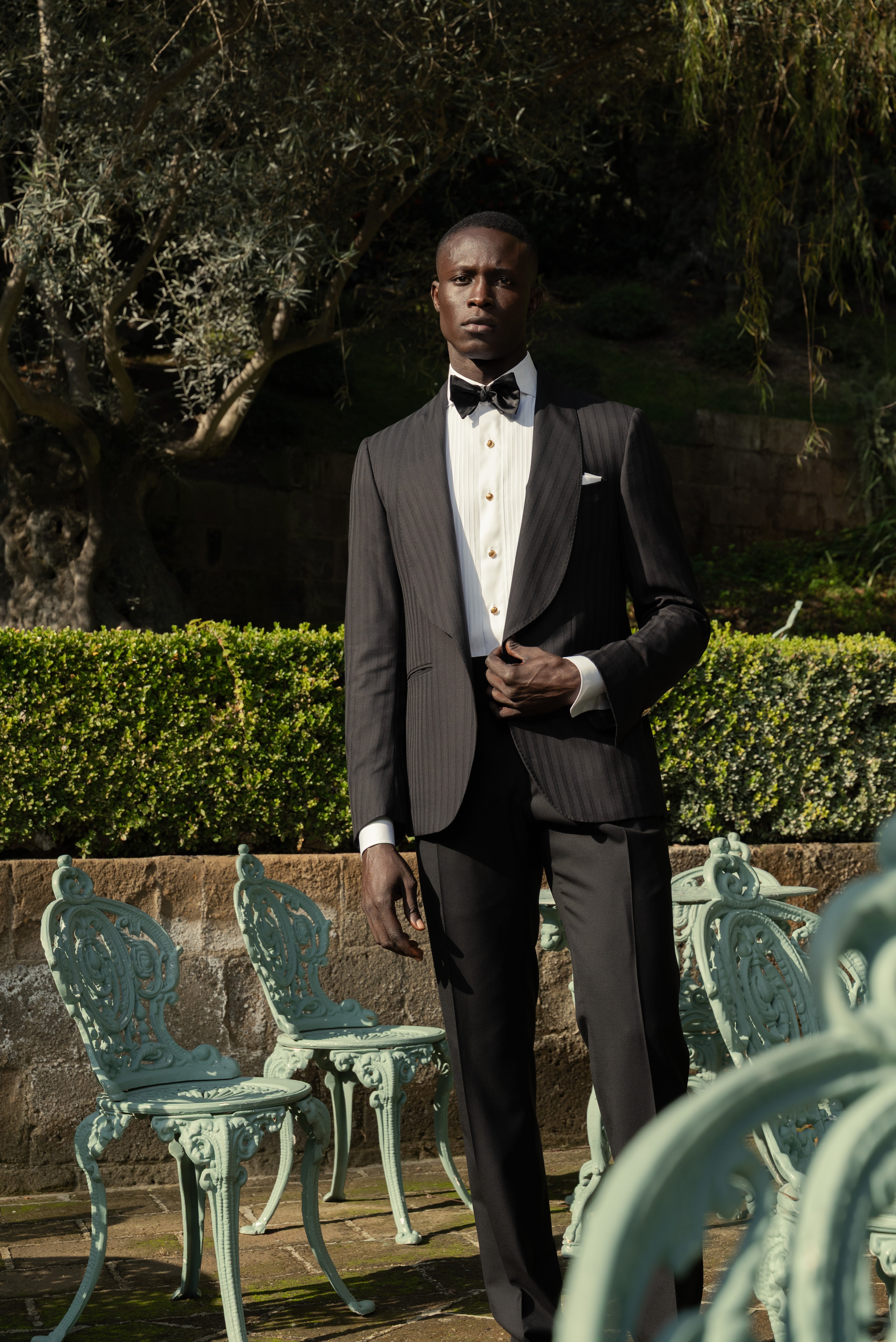 Giacca Smoking Monopetto Target Élite Nero