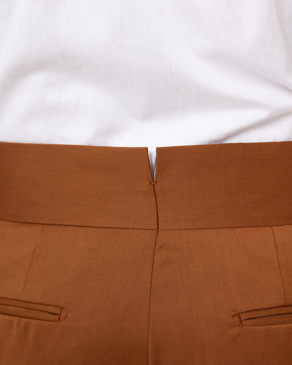 ABITO NAPOLI CON MONOPETTO 1 BOTTONE TABACCO