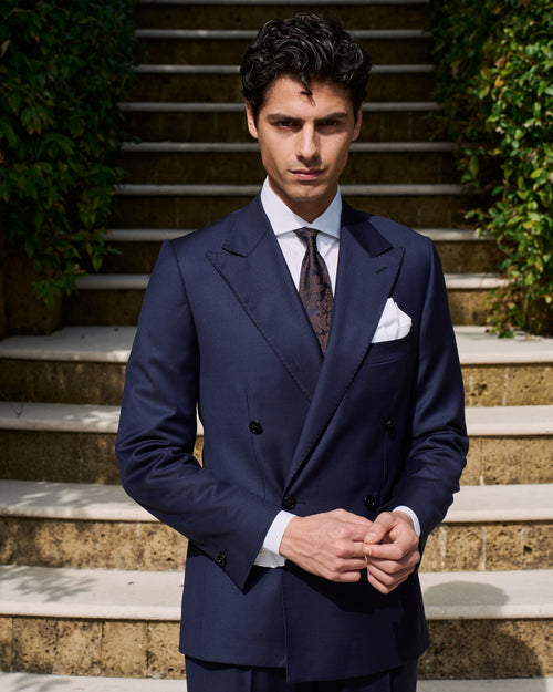 ABITO LONDON BLU NAVY VITALE BARBERIS CANONICO