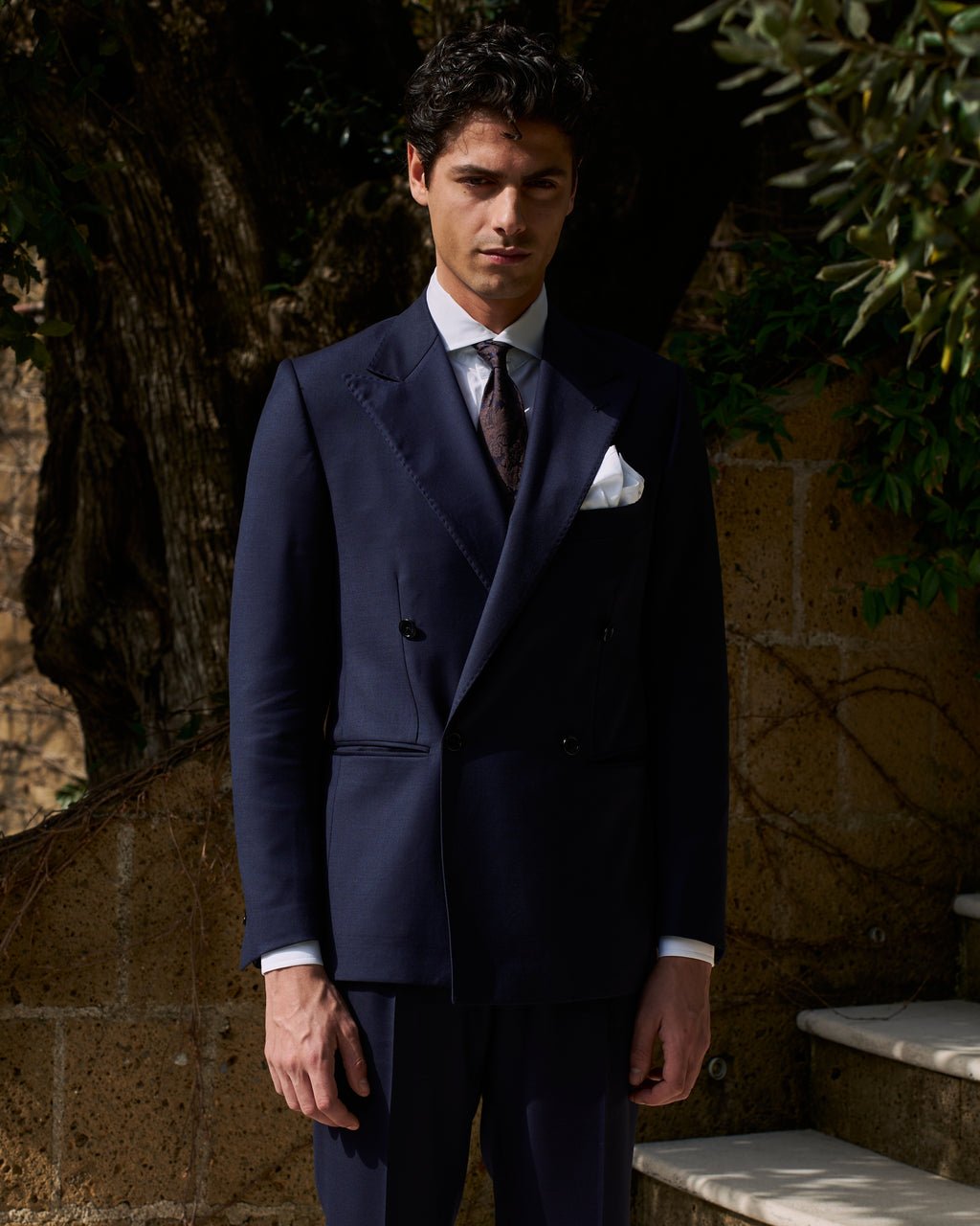 ABITO LONDON BLU NAVY VITALE BARBERIS CANONICO