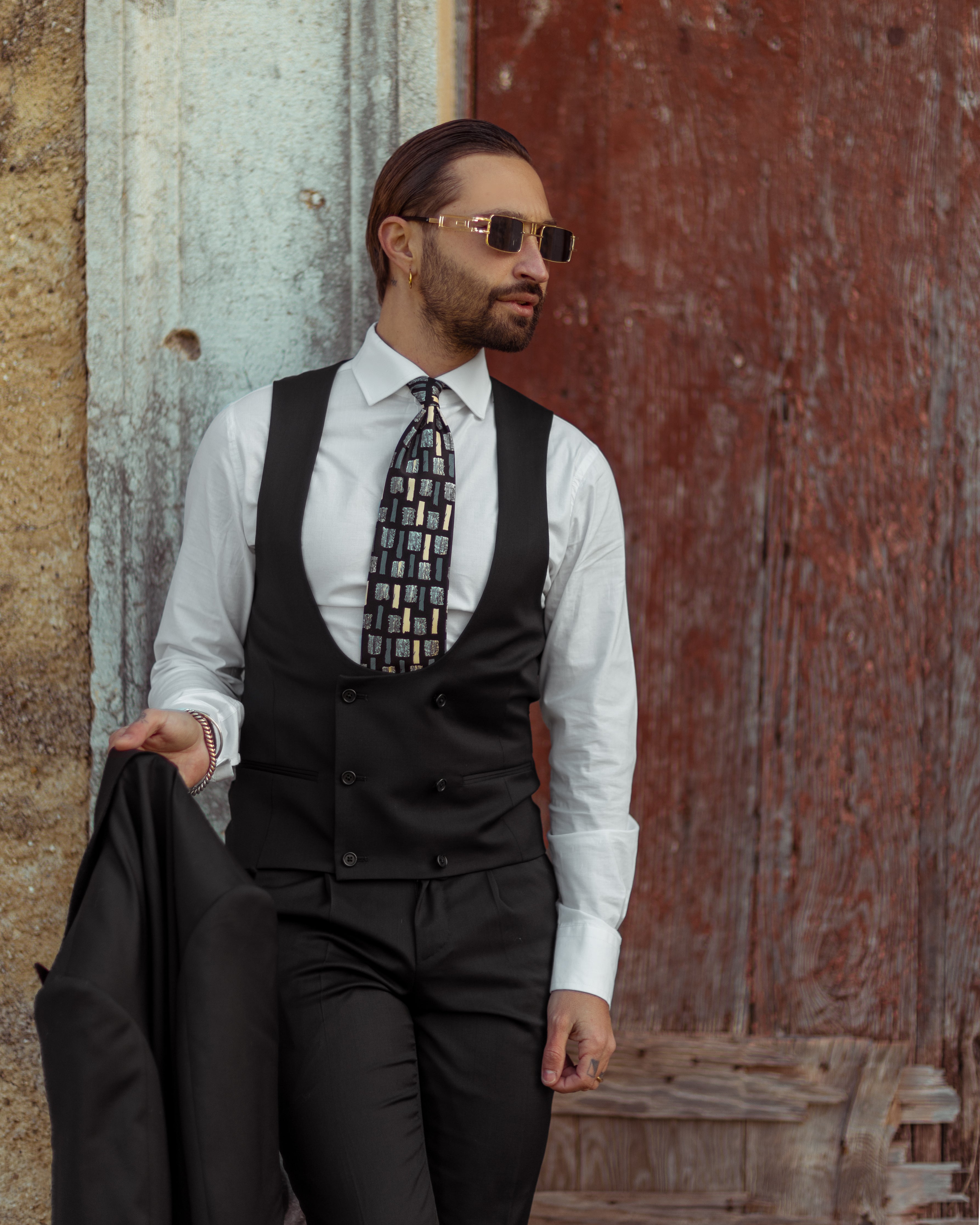 Abito tre pezzi black